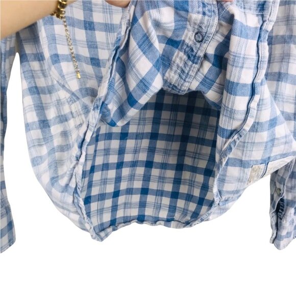 Buffalo David Bitton Plaid Snap up Flannel Shirt Women Size  M - Picture 10 of 16